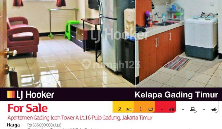 Apartemen Gading Icon Tower A Pulo Gadung, Jakarta Timur 2