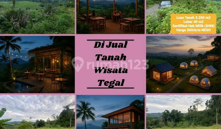 Strategic Tourist Land For Trendy Villas And Cafes With Natural Scenic Views