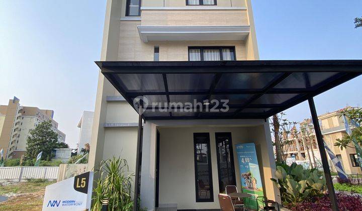 RUMAH DIPUSAT KOTA MODERNLAND TANGERANG KOTA 3 LANTAI 2