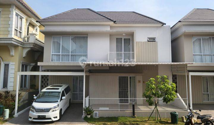 DIJUAL RUMAH SUDAH FURNISHED SIAP HUNI CLUSTER ALMA MONTANA VILLAGE 1