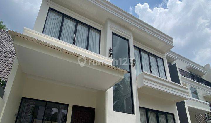 RUMAH DI BSD SIAP HUNI BARU SELESAI RENOV SEMI FURNISHED  1