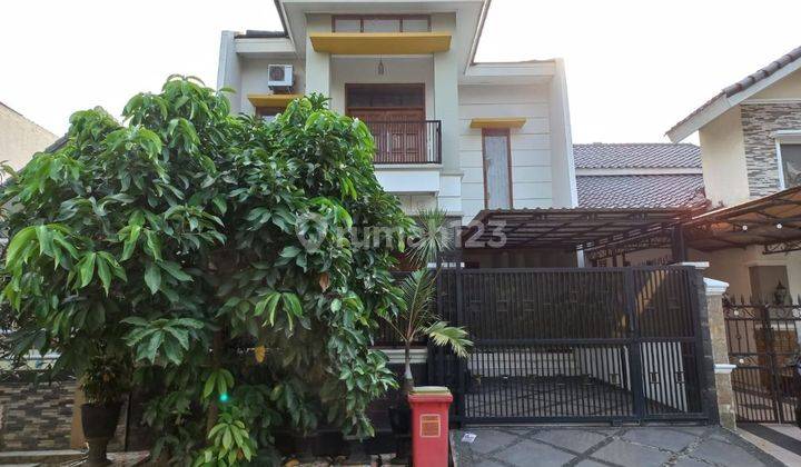 DIJUAL RUMAH SHM 2 LANTAI BANJAR WIJAYA SIAP HUNI HALAMAN LUAS 1