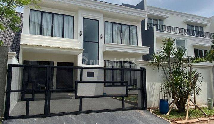 DIJUAL SEGERA!!! RUMAH BARU 2 LANTAI MODERN DAN MEGAH DI PUSPITA LOKA BSD  1