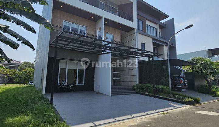 DIJUAL RUMAH SIAP HUNI SEMI FURNISHED KECE BANGET, DI SUTERA ONIX ALAM SUTERA  2