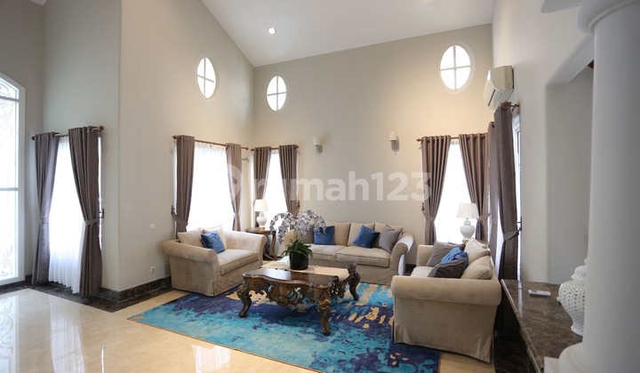 For Sale Luxury Move-In Ready Full Marble House in BPR Lippo Karawaci Furnished 2