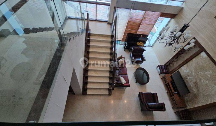 Dijual Apartemen Kemang Village Tower Ritz 4br Tipe Lofts Furnish 2