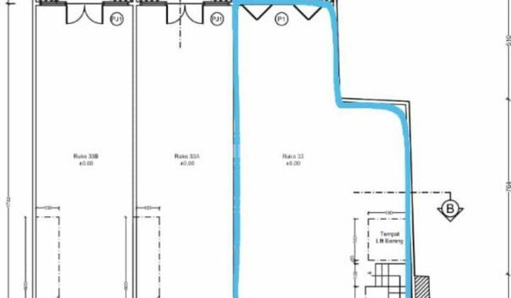 Ruko Kapasan Baru Gress Strategis, Nol Jalan, Parkir Luas 1