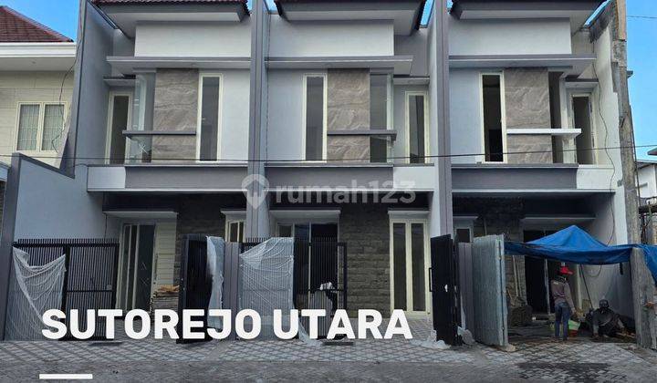 Xyauf, Rumah Sutorejo Utara New Minimalis Row 4 Mobil 1