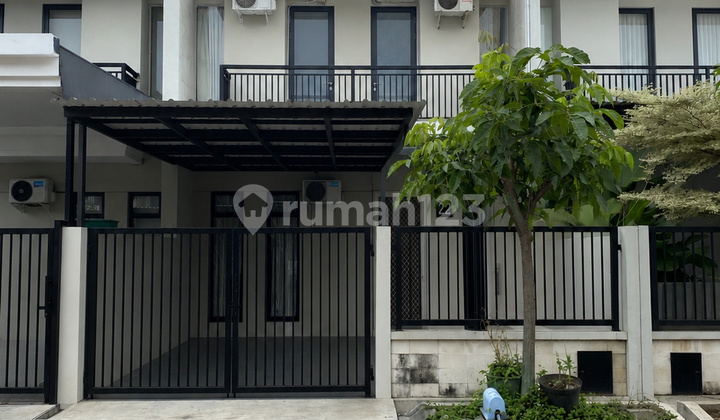 Full Furnish Rumah Minimalis Pondok Tjandra Siap Huni Terawat