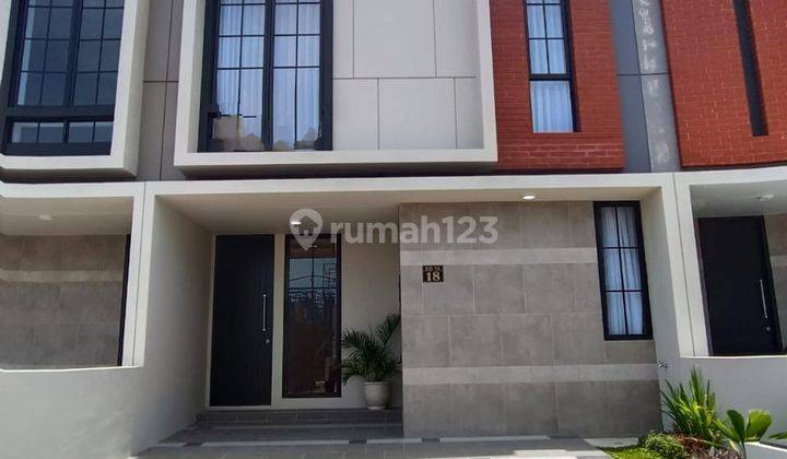 Rumah Baru Gress Full Furnish Siap Huni Perumahan One Gate System 1