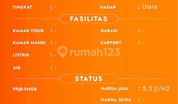 Cheap sale of a ready-to-build plot of land at Telaga Golf, Araya.