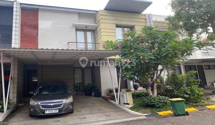 Greenwoods Townhouse 3BR Fully Furnished Bagus Dan Murah Rumah Furnished Bagus SHM - Sertifikat Hak Milik di Greenwoods Townhouse, Ciputat Timur 1