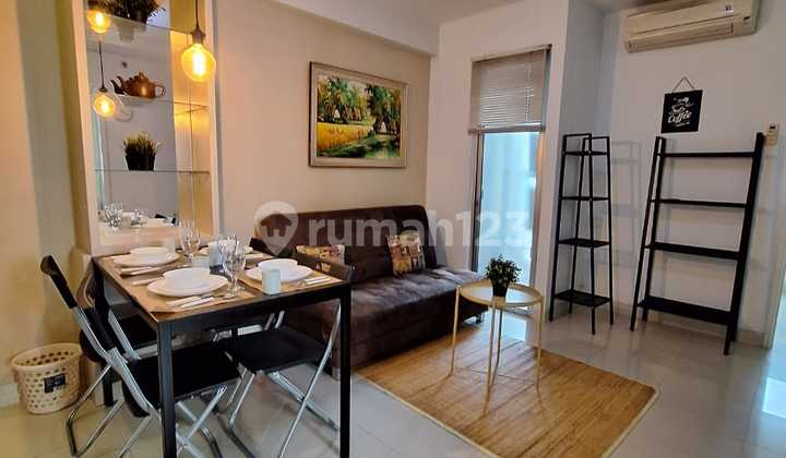 Bassura 3br Renov Jadi 2br Furnish Cakep Mewah Fungsional 2