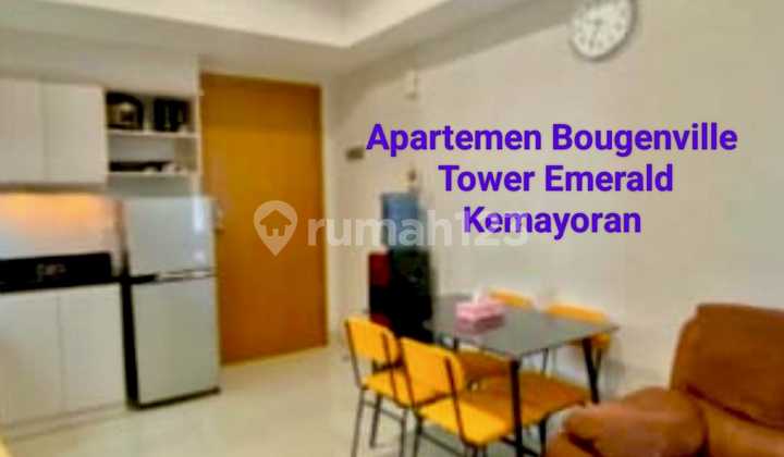Fully Furnished Good Position HGB Ready-to-Live-in Apartment at The Mansion Bougenville Kemayoran Central Jakarta