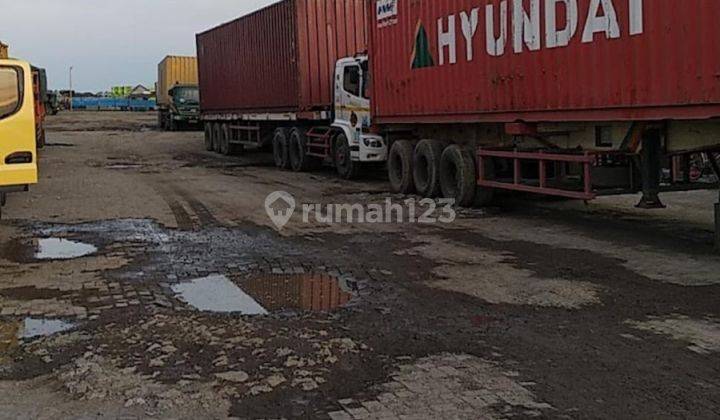 Lahan Tanah Cocok Untuk Parkir Alat Berat & Container Di Pltgu Muara Tawar Marunda Jakarta 1