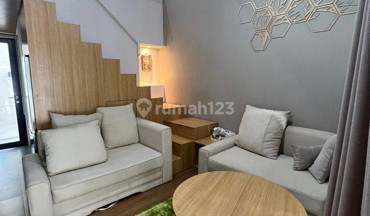 Dijual Rumah Interior Cantik Full Furnish Siap Huni Cluster Fleekhauz Bsd  2