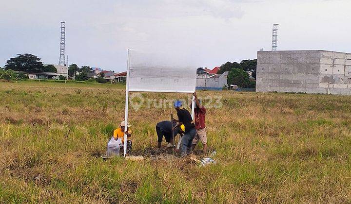 Tanah Ngantong Ex Sawah Di Pinggir Jalan Cikarang Timur  1