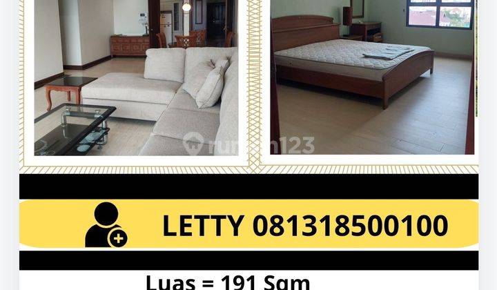 Disewakan RED TOP Apartemen 2 BR Rp 235 Juta/tahun Nego Apartemen Red Top 2 Kamar Tidur Bagus Furnished 2