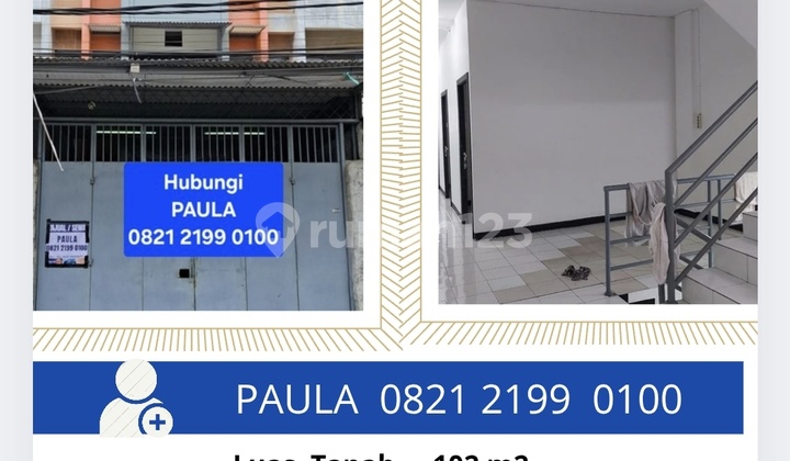 Ruko, 4 Lantai, SHM, di Kemayoran, Ruko, 4 Lantai, SHM, di Kemayoran,