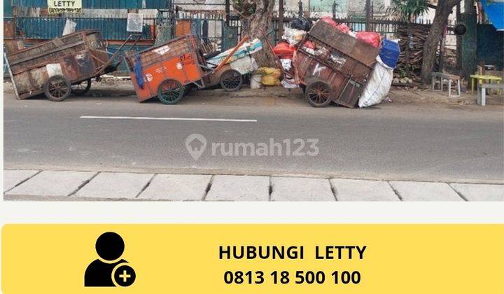 Disewakan Tanah Kramat Pulo Rp 175 Juta / Tahun Nego Tanah 550.0 Di Kramat 1