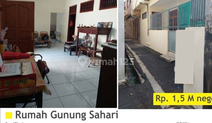 Miliki Rumah di Gunung Sahari Jakarta Pusat Rp 1.5 M Nego  1