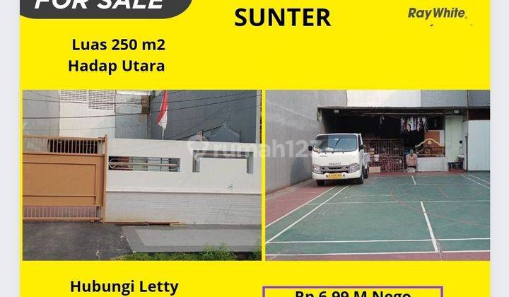 Dijual Kavling Sunter Rp 6.99 M m² SHM 250 Tanah 1