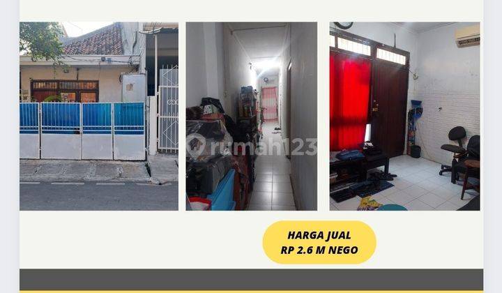 Dijual Rumah Kartini Jakarta Pusat Rp 2.6 M Nego Rumah Butuh Renovasi SHM Barat 1