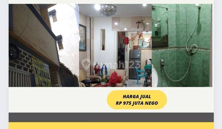 Dijual cepat Rumah 3 lantai di Kartini Jakarta Pusat Rp 975 jt nego Rumah di Jl Kartini Jakarta Pusat 3 Lantai SHM Bagus Selatan 1