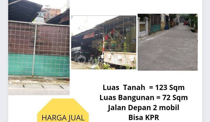 Dijual Rumah Tua Hitung Tanah Sawah Besar Rp 2.25 M Nego Rumah SHM Butuh Renovasi 1