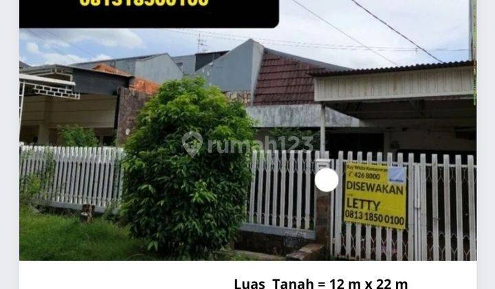 Disewaka Rumah Pulomas Jakarta Timur Rp 85 juta / tahun nego tipis 1