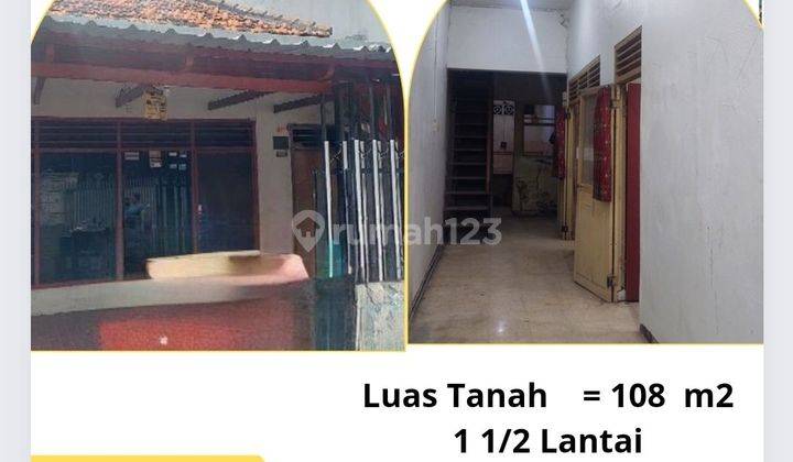 Dijual Rumah Kepu Kemayoran Jakarta Pusat Rp 1.5 M Nego 1