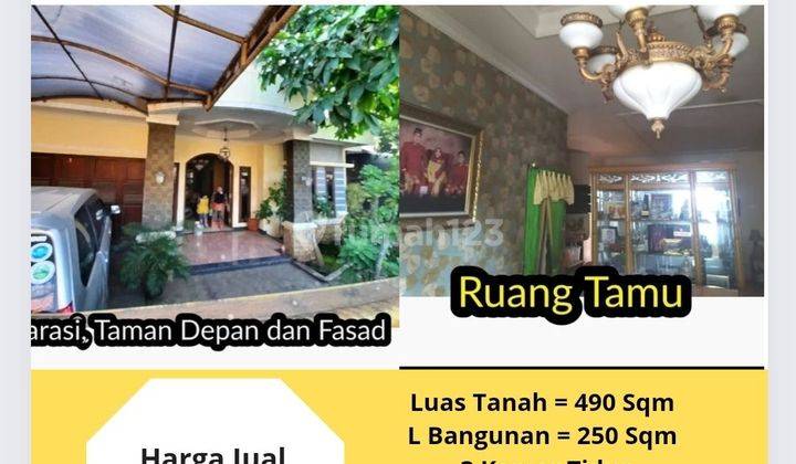 Dijual Rumah Ciputat Tangerang Selatan Rp 4 M Nego Rumah SHM Bagus 1