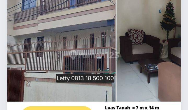 Dijual Rumah 2 Lantai Pademangan Rp 2.9 M Nego Rumah 2 Lantai SHM Bagus Timur 1