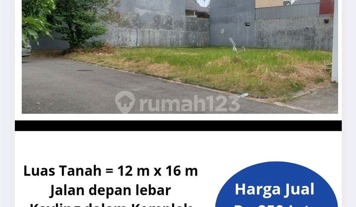 Tanah Grand Taruna Karawang Barat Rp 850 Juta Nego Tanah di Karawang Barat