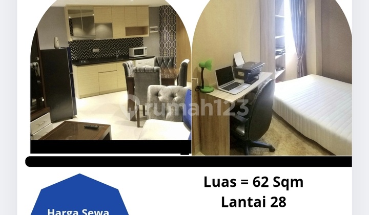 Apartemen Mansion Jasmine Capilano Kemayoran Jakarta Pusat Rp.68 Juta / Tahun Nego