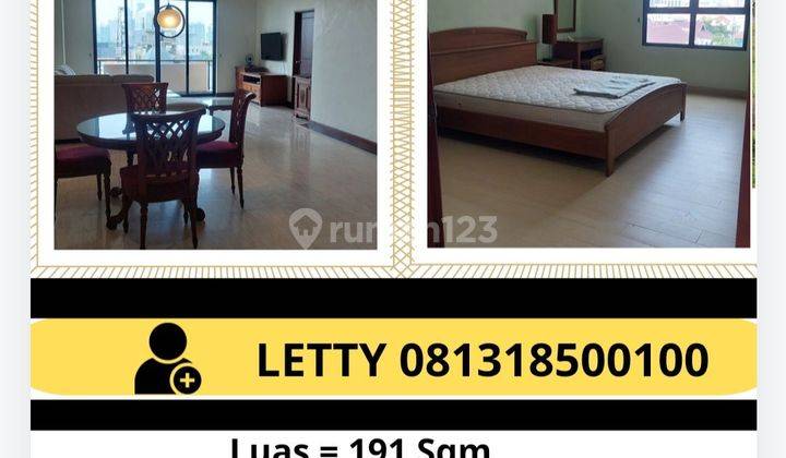 Disewakan RED TOP Apartemen 2 BR Rp 235 Juta/tahun Nego Apartemen Red Top 2 Kamar Tidur Bagus Furnished 1