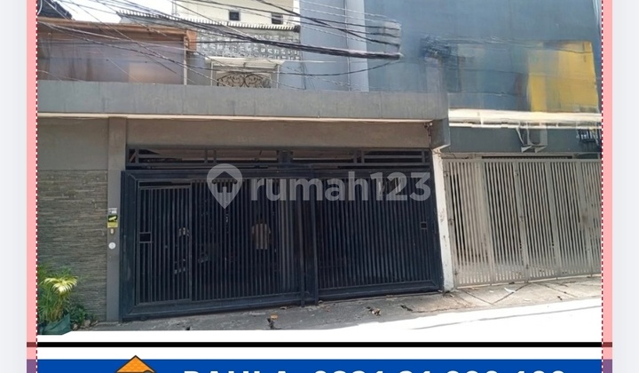 3-Story Shop House in Kalibaru, Central Jakarta