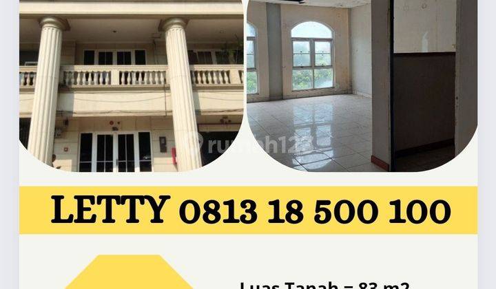 Ruko 4 lantai Grand Palazo Jakarta Pusat Rp 4.5 M nego Ruko 83 m HGB Bagus 2