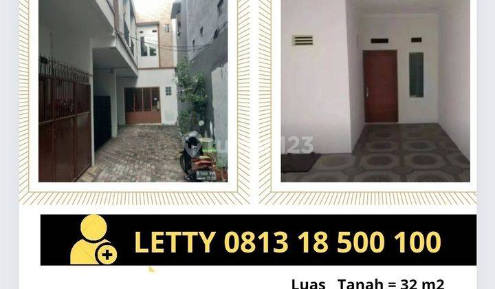 Disewakan Rumah 2 Lantai Kalibaru Senen Jakarta Rp 50 Juta / Tahun Nego Rumah Kontrakan 2 Lantai Shm Bagus 1