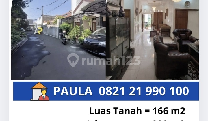 Ready-to-Occupy House in Kramat Jati, East Jakarta Rp 2.8 B Negotiable