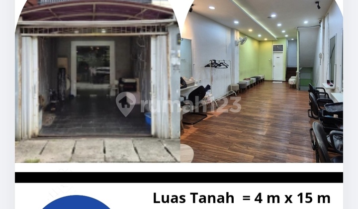 Ruko, 4 Lantai, HGB, di Mangga Besar,