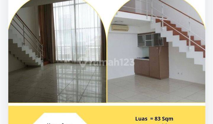 Disewakan Apartemen Cityloft Type San Fransisco Jakarta Rp 199 Juta /tahun Apartemen Cityloft Sudirman Bagus Unfurnished 1