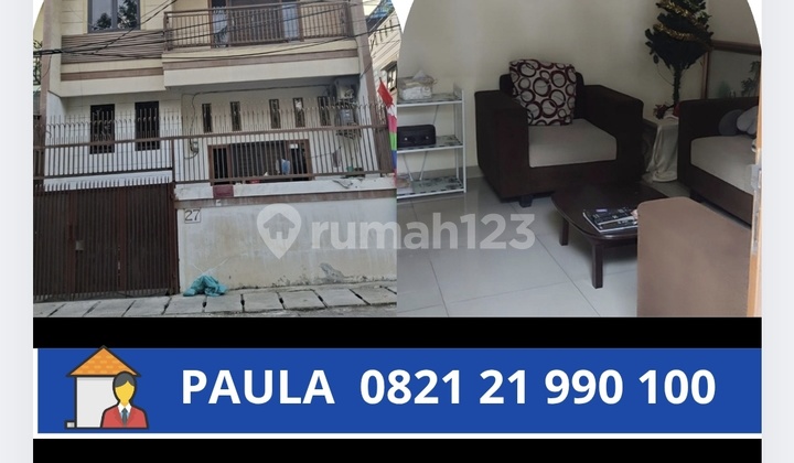 House, 2 Floors, SHM, in Pademangan,