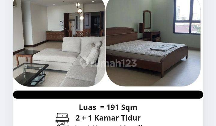 Disewakan Apartemen Red Top 2 Br Rp 115 Juta / Tahun.nego 1