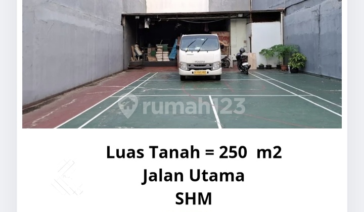 Kavling Sunter Jakata Utara Rp 6 M Nego Tanah di Sunter SHM 250.0 m² Kavling Sunter Jakata Utara Rp 6 M Nego Tanah di Sunter SHM 250.0 m²