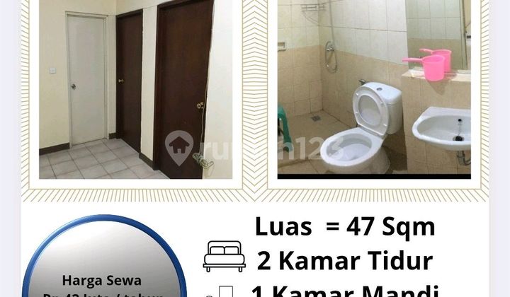 Mediterranean Garden Apartment Tanjung Duren Rp 42 Million / Year 2 Bedroom Apartment Unfurnished