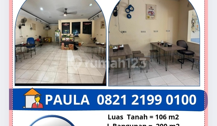 Ruko 2 1/2 Lantai Duren Sawit Jakarta Timur Rp 4.95 M Nego