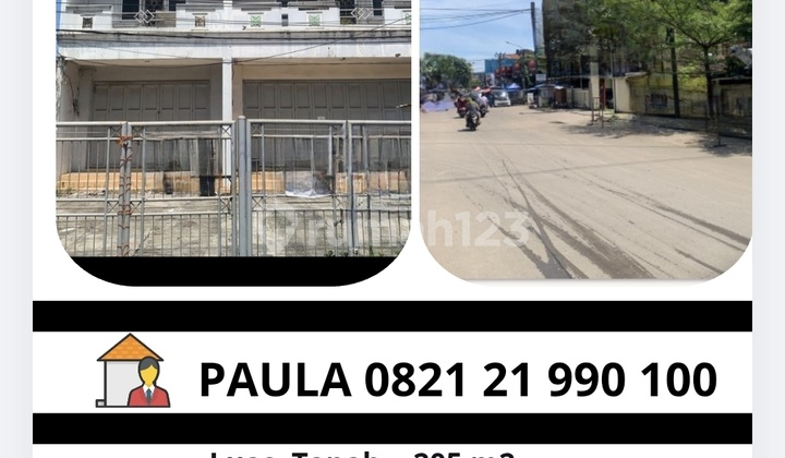 Ruko 2 Lantai Labuan Banten Jalan Utama Lokasi Strategis