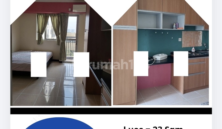 Apartemen Maple Park Sunter Type Studio Jakarta Utara Apartemen A 0 Kamar Tidur Semi Furnished