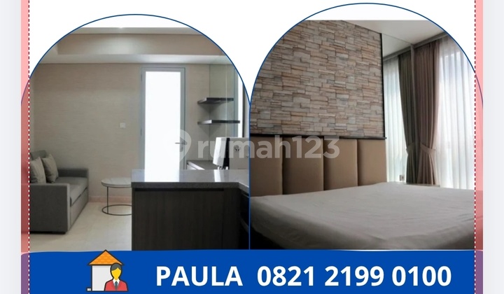 Orchard At Satrio Apartment South Jakarta Rp 145 Million / Year Negotiable 1 Bedroom Furnished Apartment